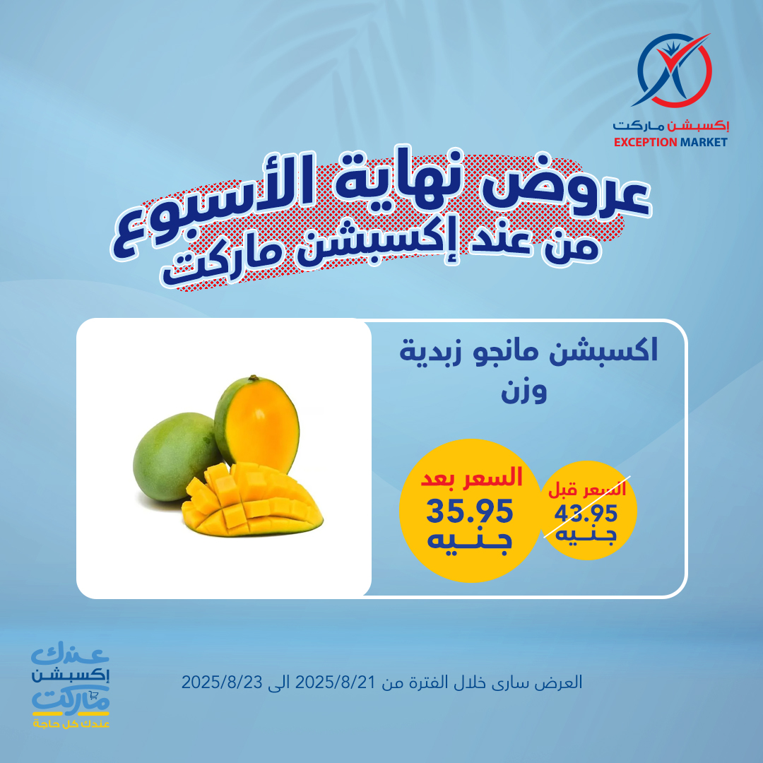 exception offers from 20aug to 4aug 2025 عروض اكسبشن من 20 أغسطس حتى 4 أغسطس 2025 صفحة رقم 8